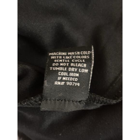 Adressing Woman Dress M Sleeveless Lined Zipper Back Overlay Shift Avant Garde - Picture 10 of 13